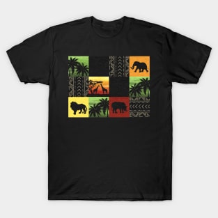 Safari Patchwork T-Shirt